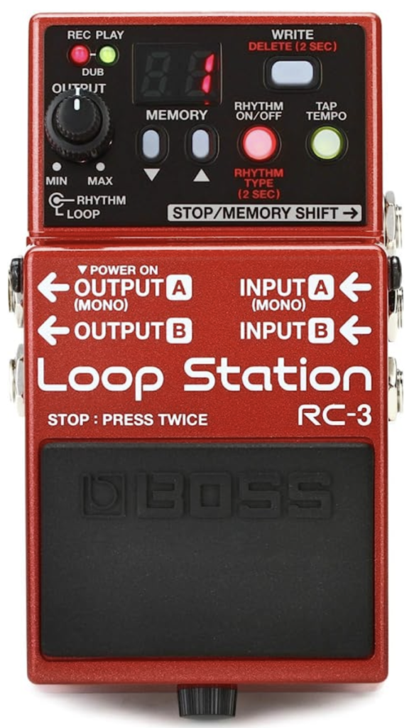 Looping with BOSS RC3 Loop Station Play Guitar Review